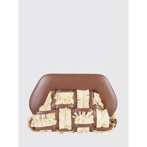 Themoire Clutch Woman Brown